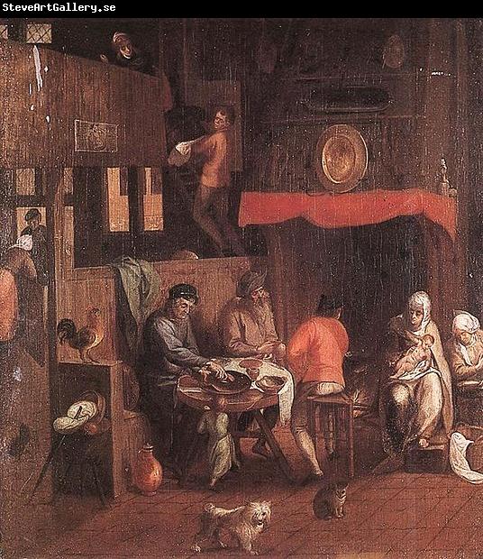 Gillis Mostaert Netherlandish Household